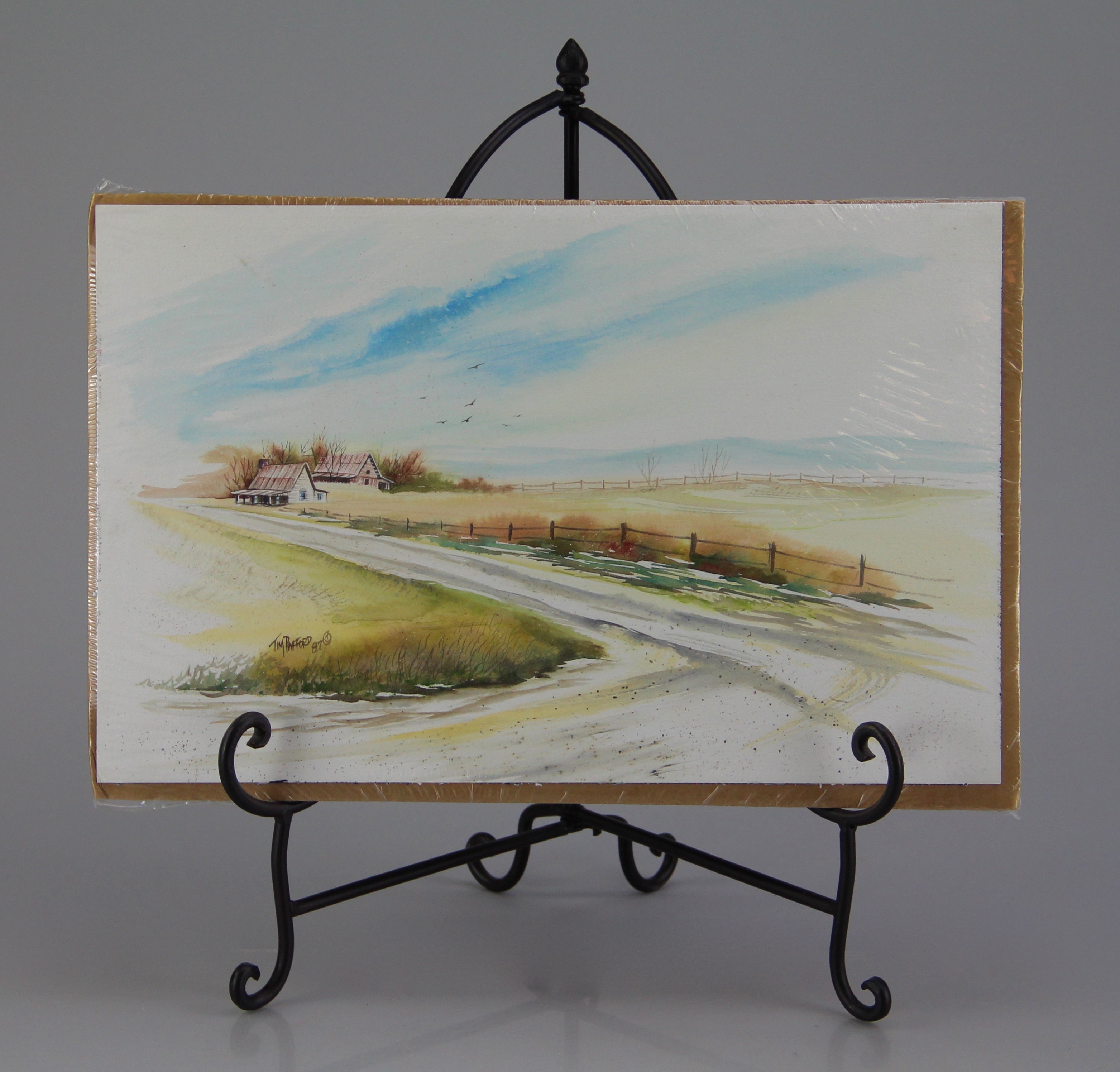 Two Unframed Original Watercolors by Tim Pafford