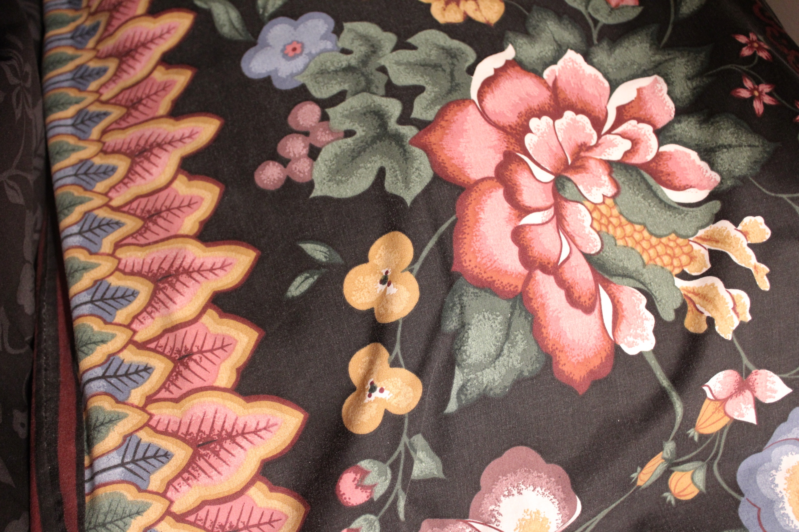 Jean Bohr Limited Edition Lithograph and Wamsutta Bedding