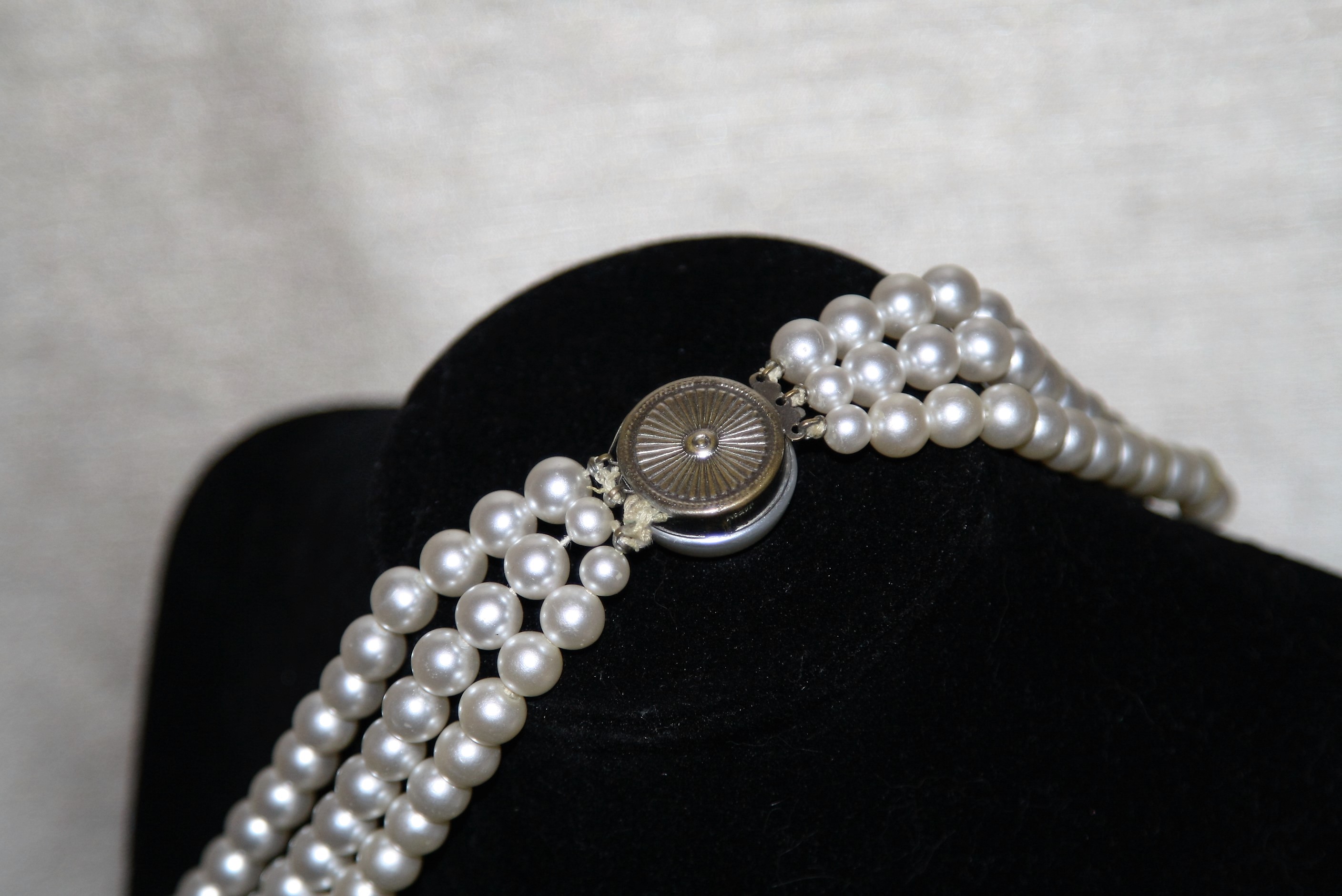 Grouping of Vintage Faux Pearl Jewelry