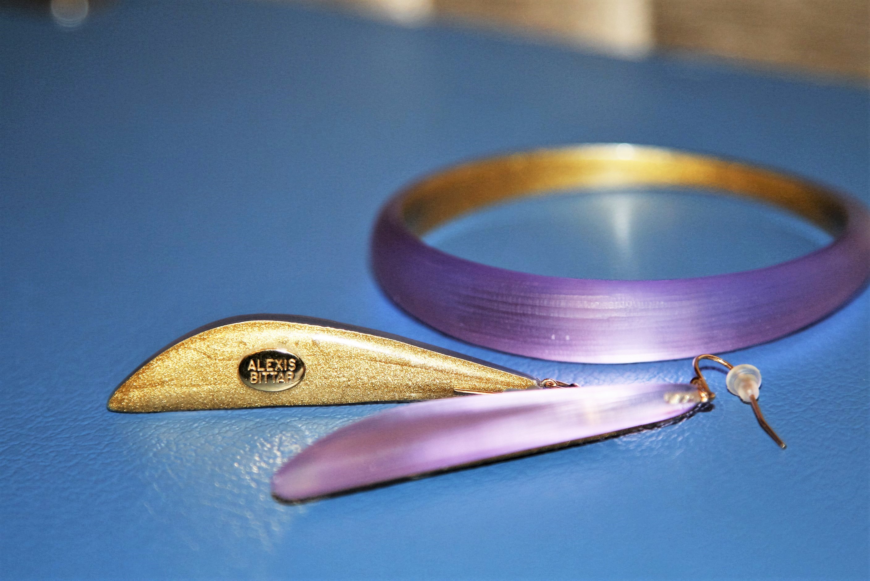 Alexis Bittar Designer Lucite and Crystal Jewelry