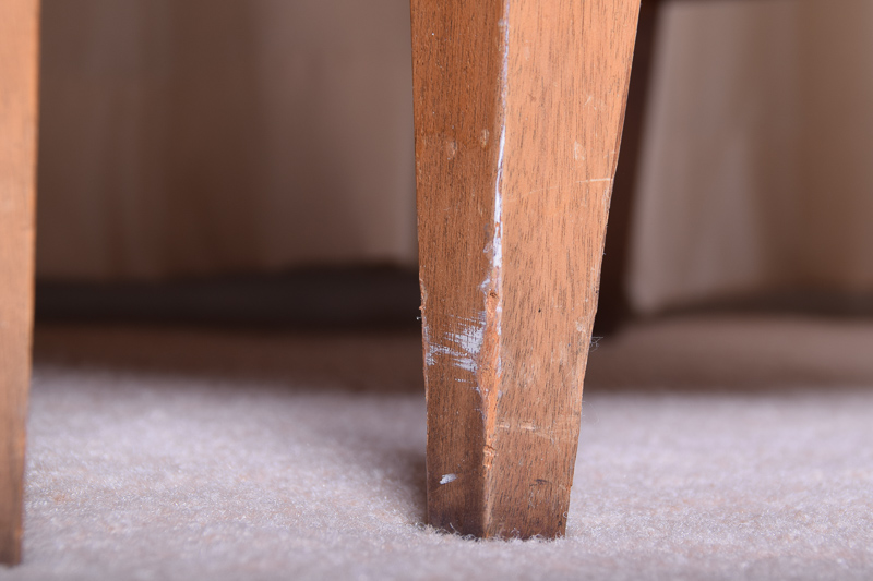 Pair of Kent Coffey Signet Step Back End Tables