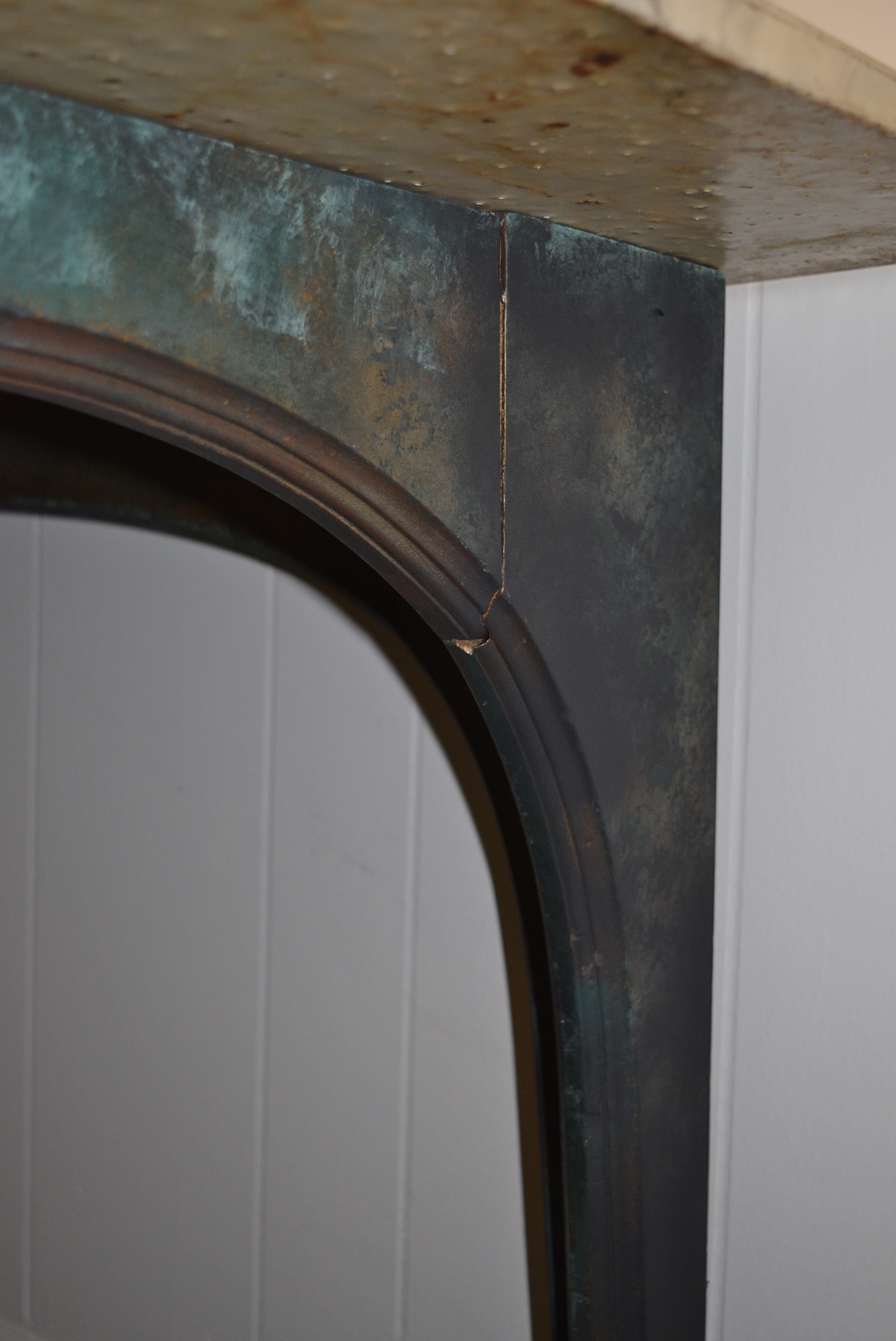 Mid Century Cultured Marble Top Dining Table