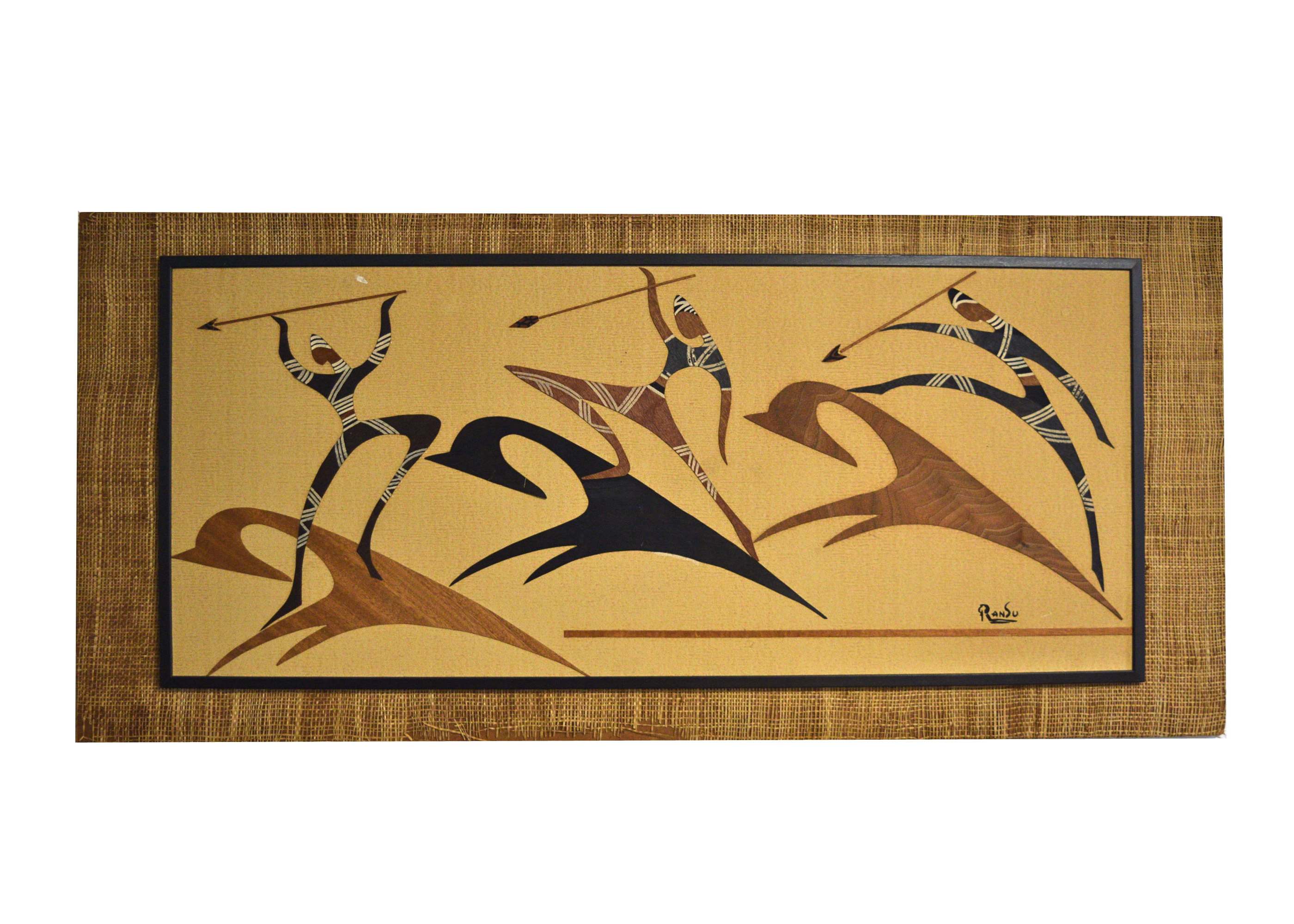 Ran Su Mid Century Modern Wall Art