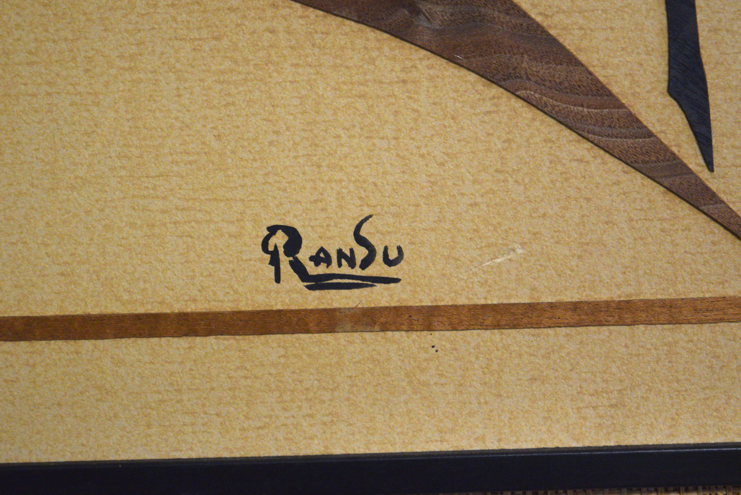 Ran Su Mid Century Modern Wall Art