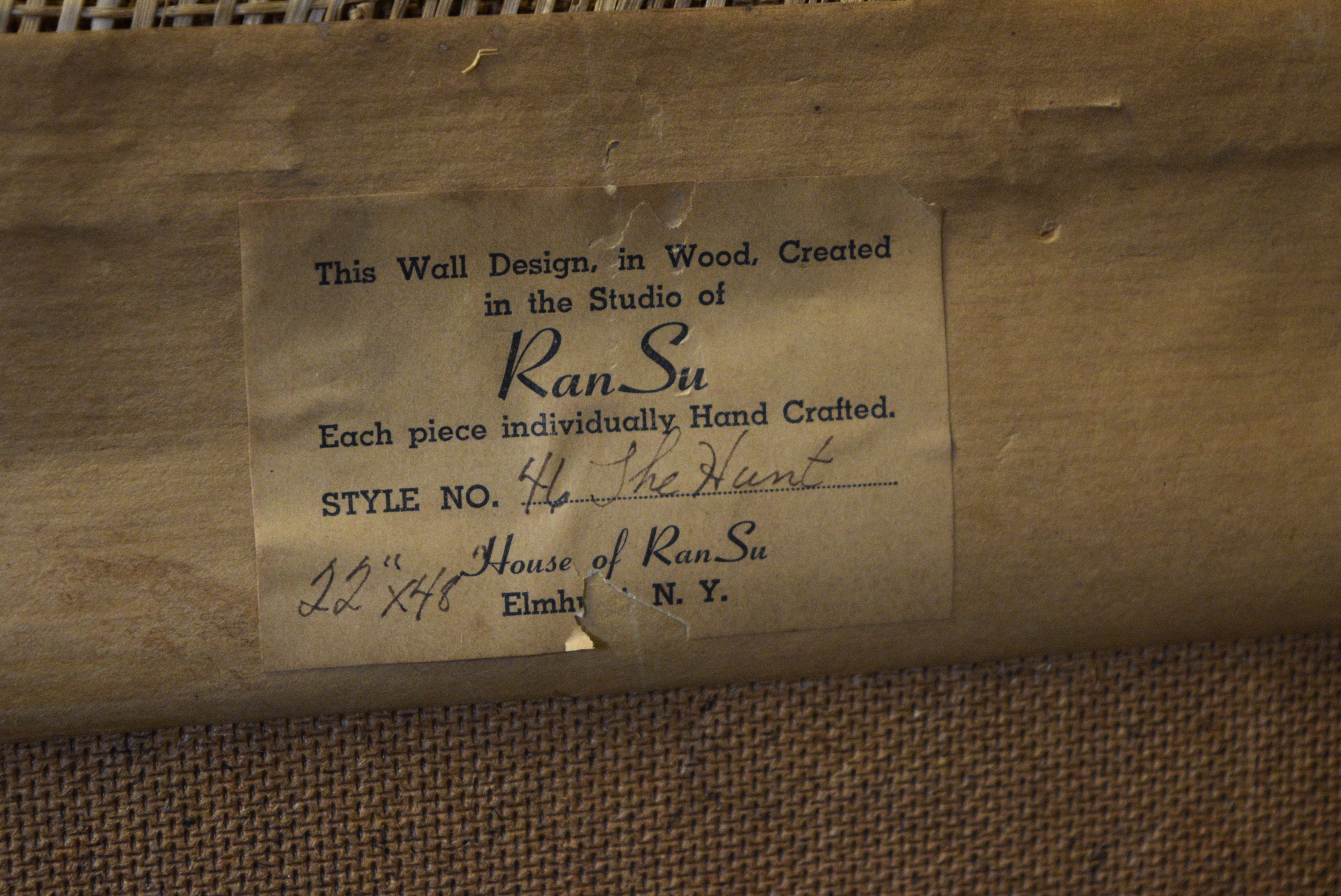 Ran Su Mid Century Modern Wall Art