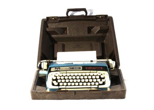 Vintage Smith-Corona Classic 12 Typewriter with Case