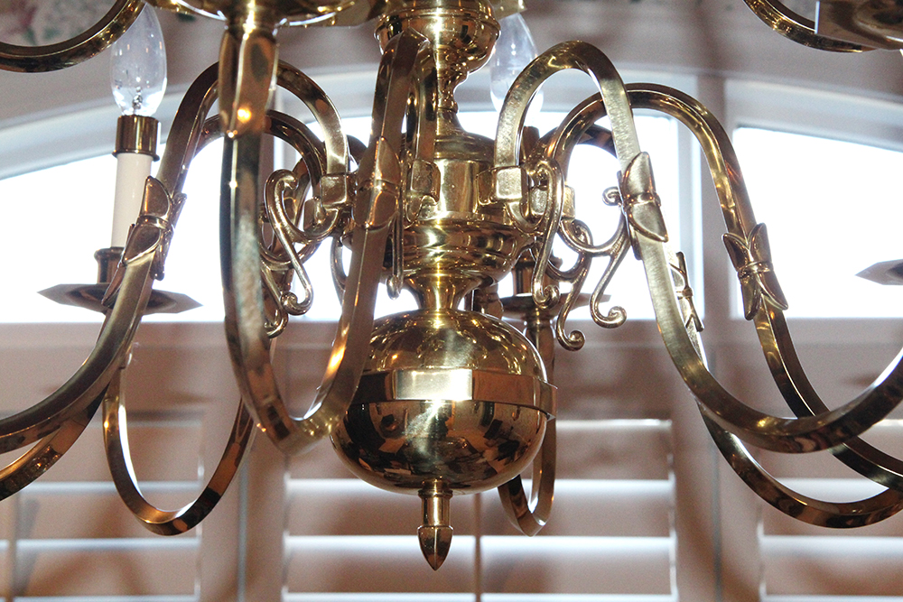 Brass Chandelier