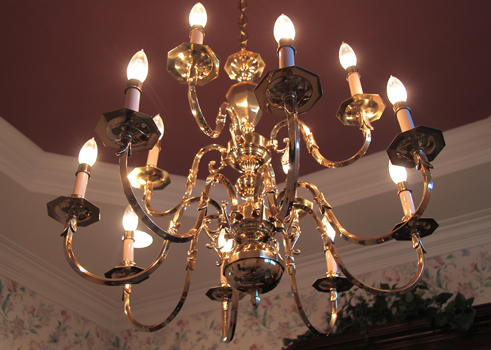 Brass Chandelier