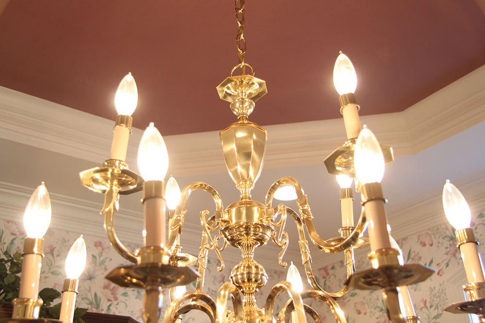 Brass Chandelier