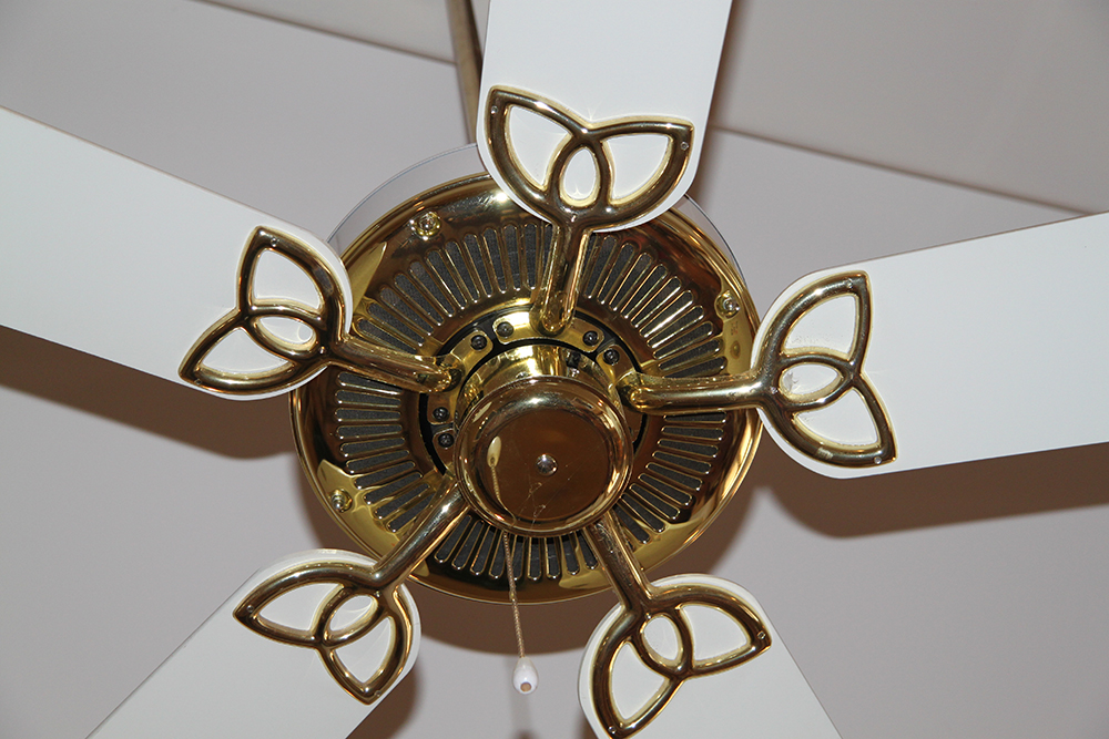 Craftmade Brass Ceiling Fan