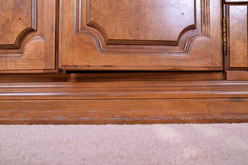 Thomasville Oak China Display Cabinet
