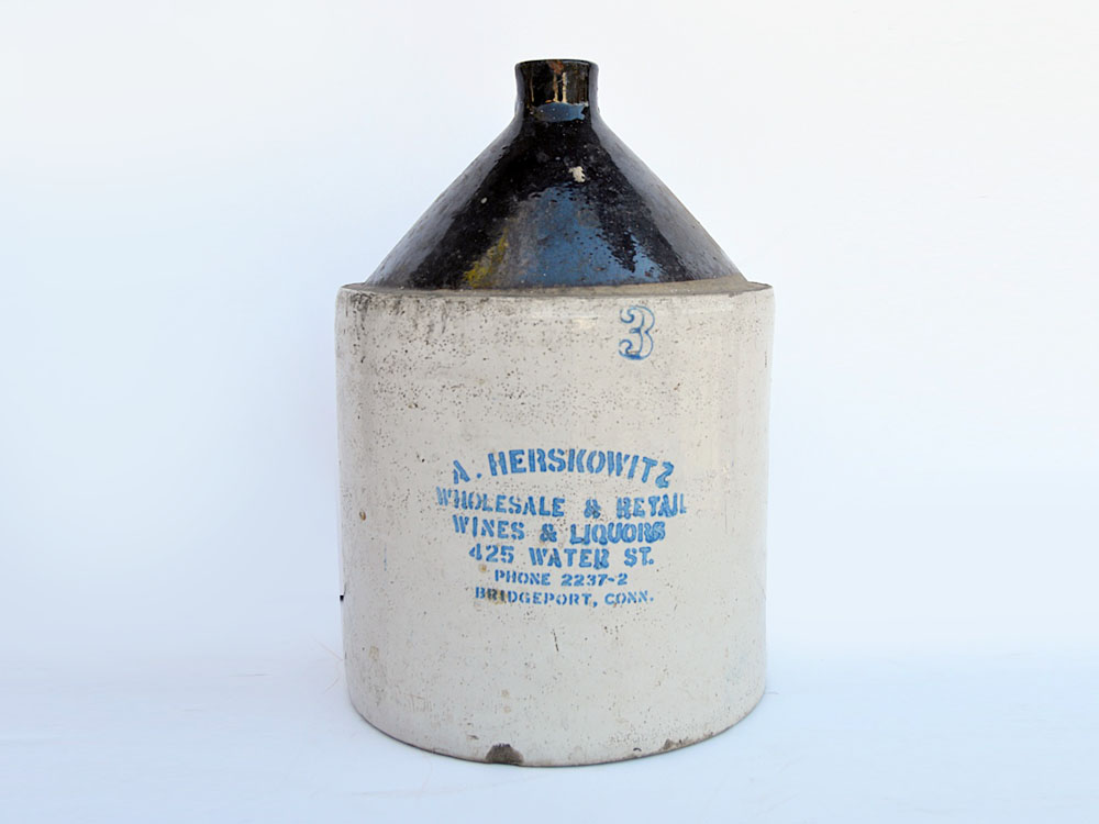 Vintage Three Gallon Whiskey Jug