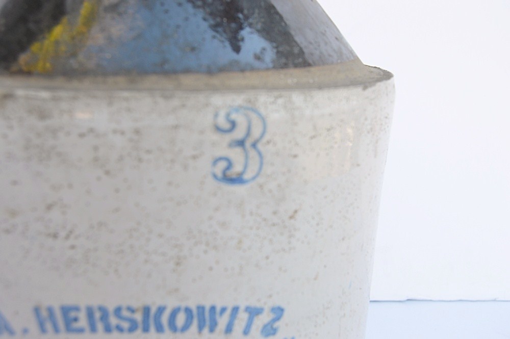 Vintage Three Gallon Whiskey Jug