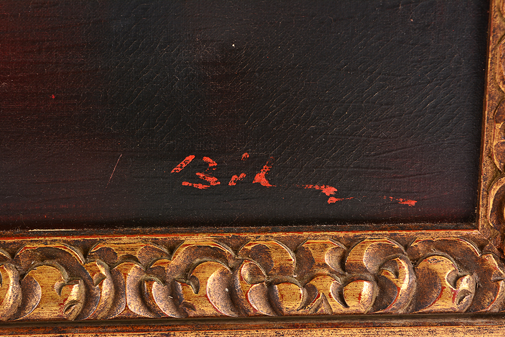 Creek at Dusk Acrylic Painting