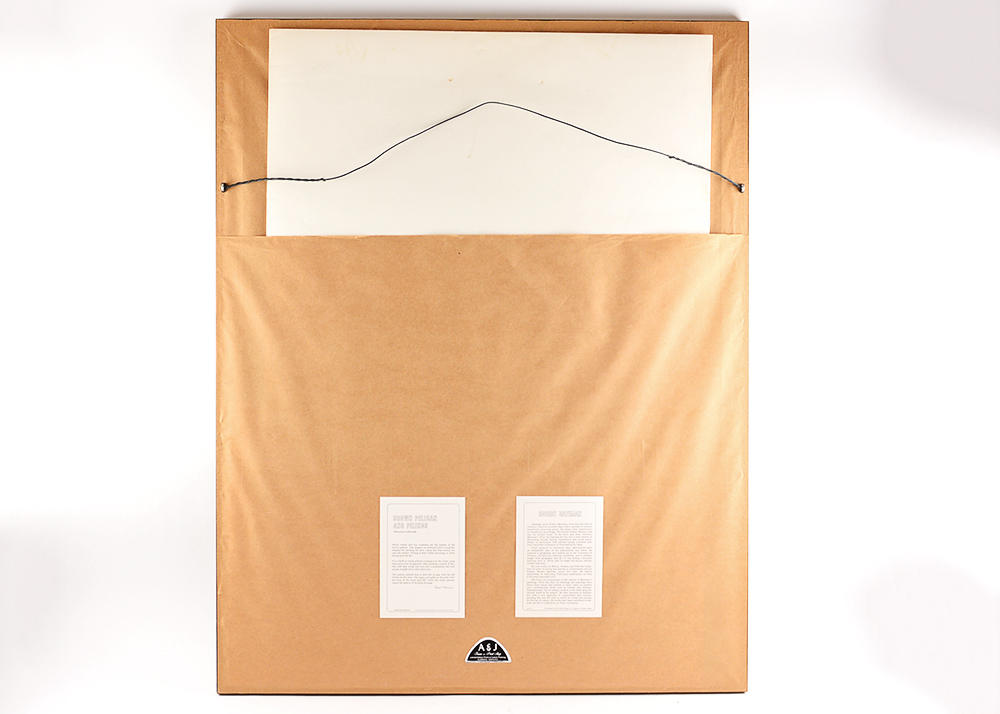 "Brown Pelican and Pilings" Limited Edition Offset Lithograph