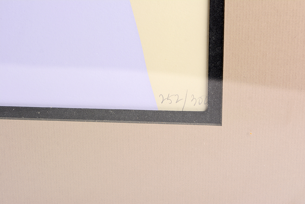 Lounging Polynesian Woman Serigraph by Pegge Hopper