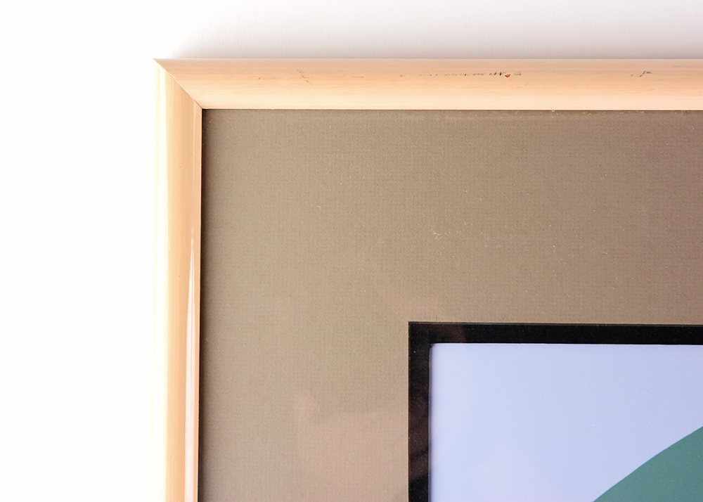 Lounging Polynesian Woman Serigraph by Pegge Hopper