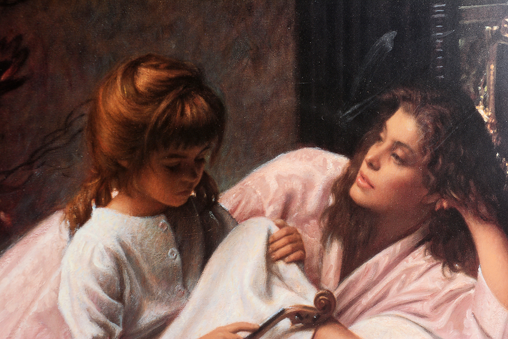 "Mother and Child"  Limited Edition Offset Lithograph