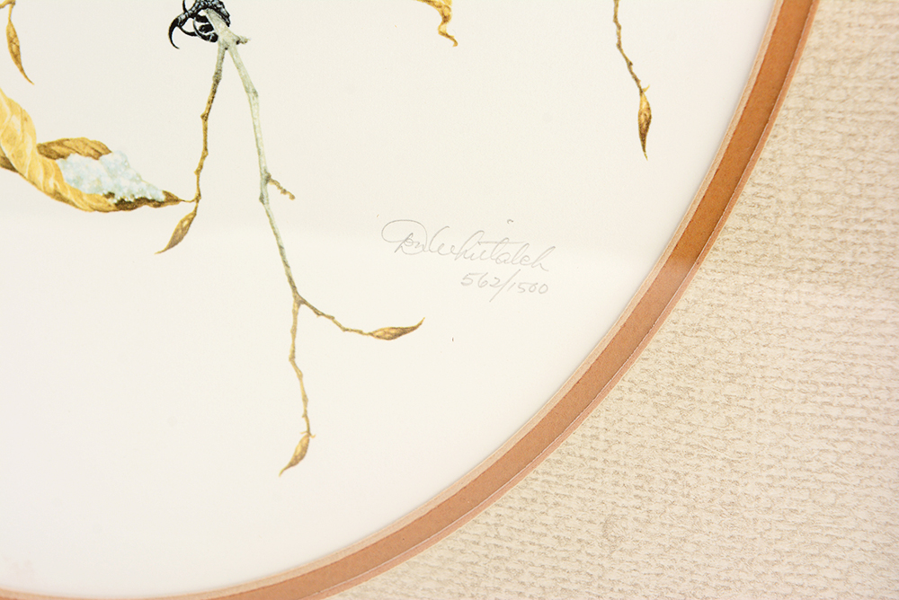 Don Whitlock "Tufted Titmouse" Offset Lithograph