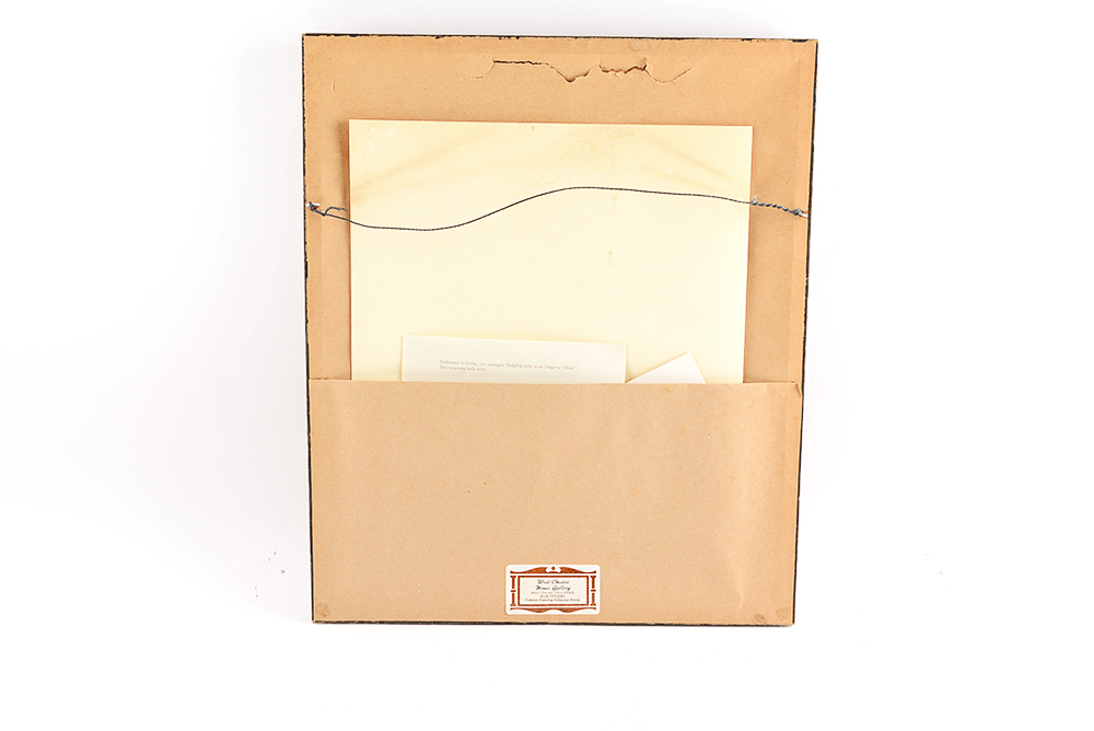 Don Whitlock "Tufted Titmouse" Offset Lithograph