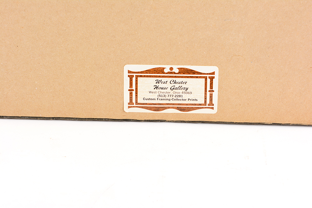 Don Whitlock "Tufted Titmouse" Offset Lithograph