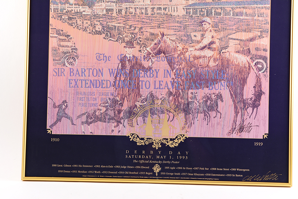 119th Kentucky Derby Poster