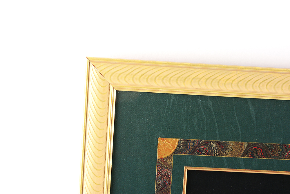 Framed Floral Lithographs