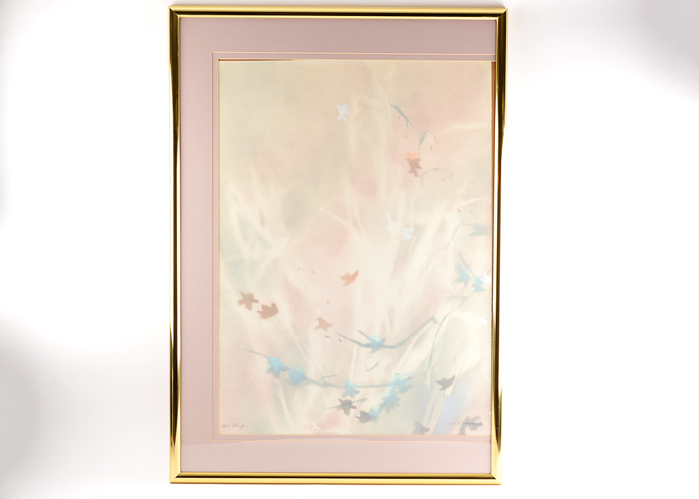 Wildflowers I and II Airbrush Paintings