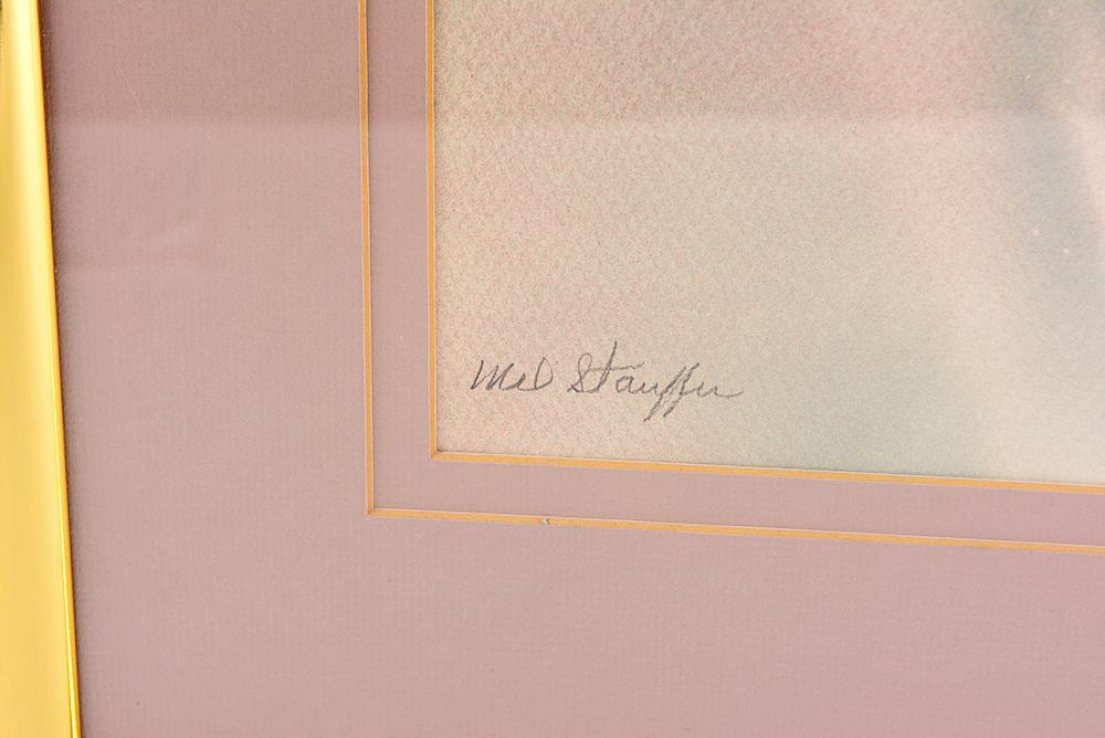 Wildflowers I and II Airbrush Paintings