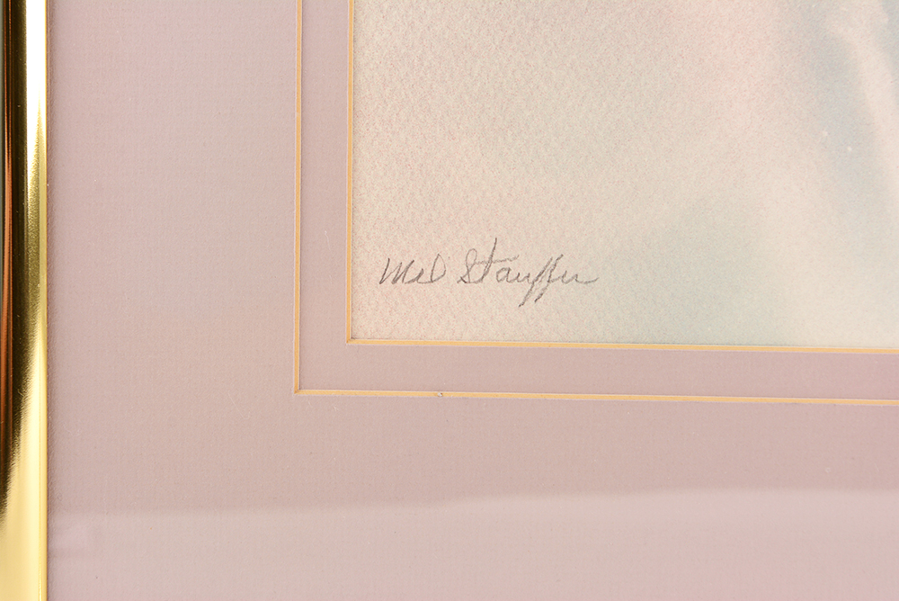 Wildflowers I and II Airbrush Paintings