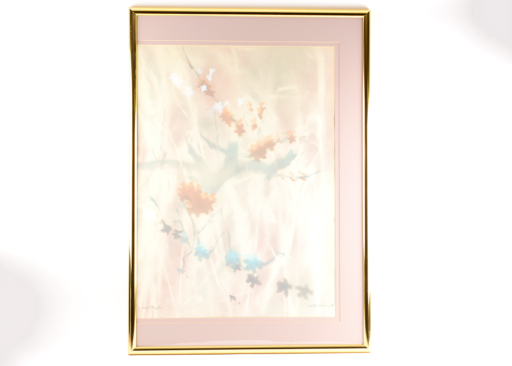 Wildflowers I and II Airbrush Paintings