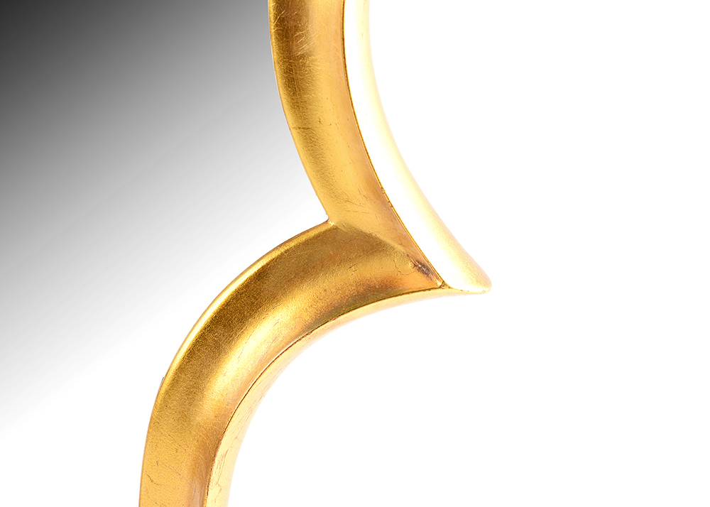 Keyhole Plate Style Mirror