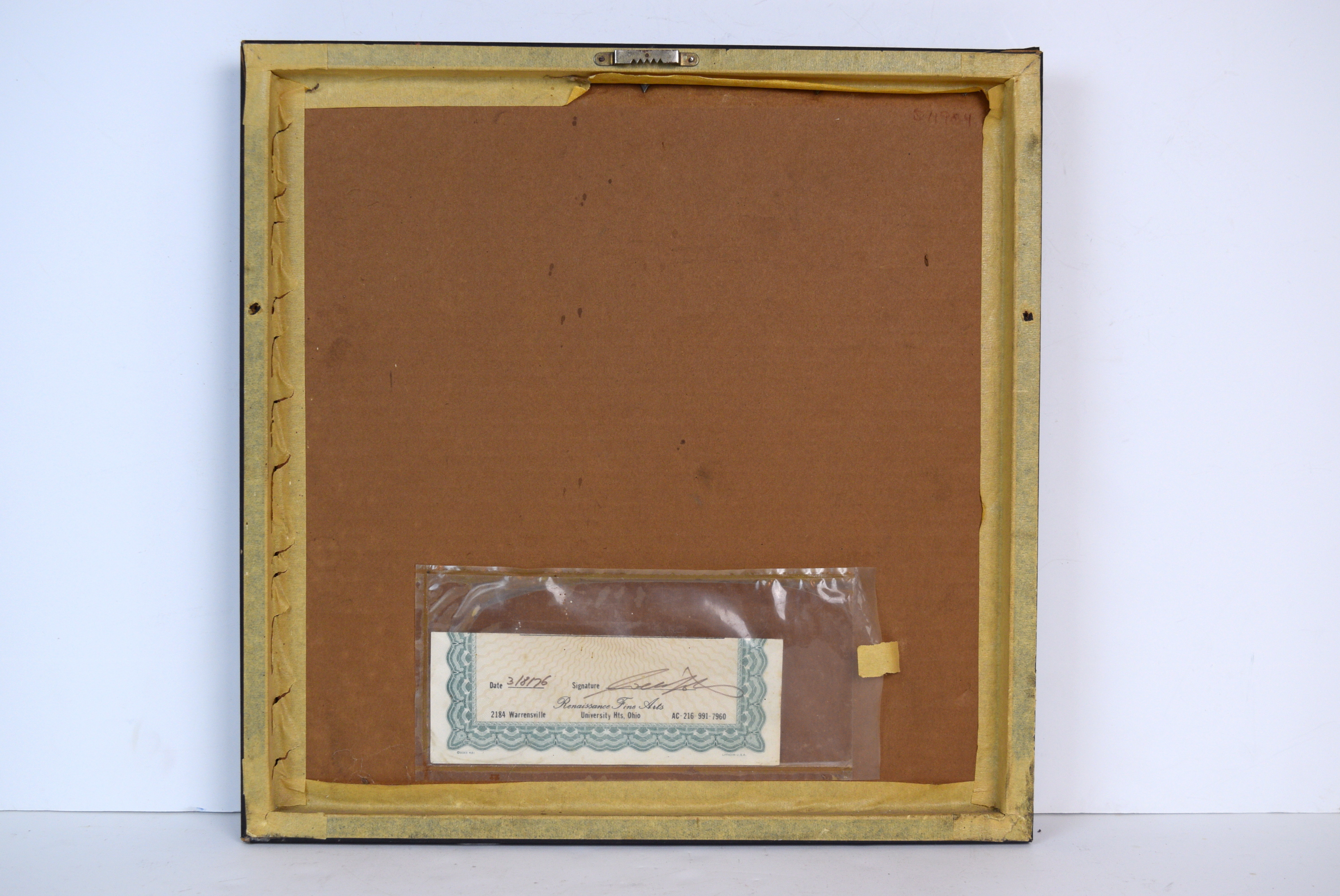 Claude Serre (1938-1998) 'Seeing Everything' Etching