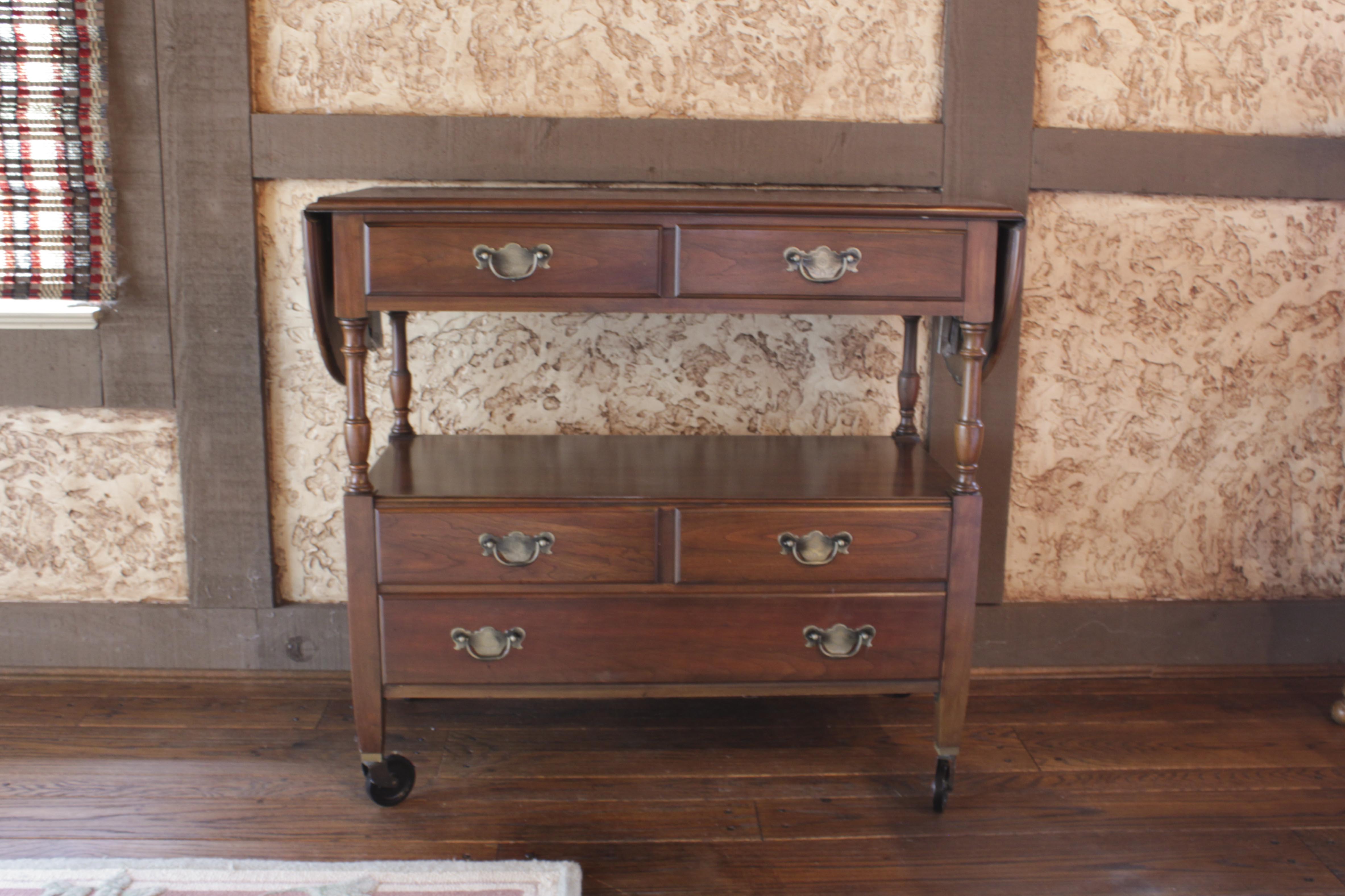 Pennsylvania House Drop Leaf Server