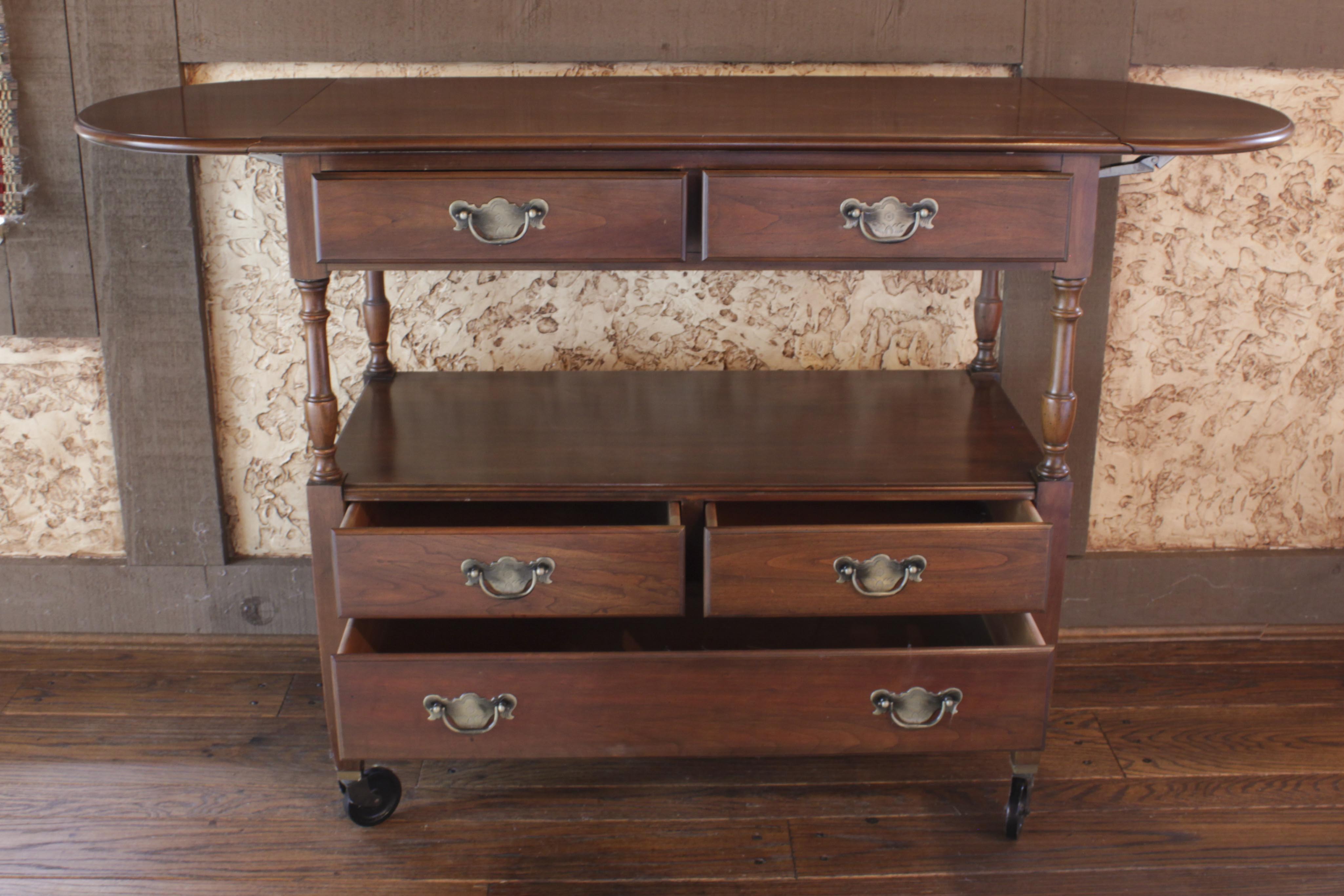 Pennsylvania House Drop Leaf Server