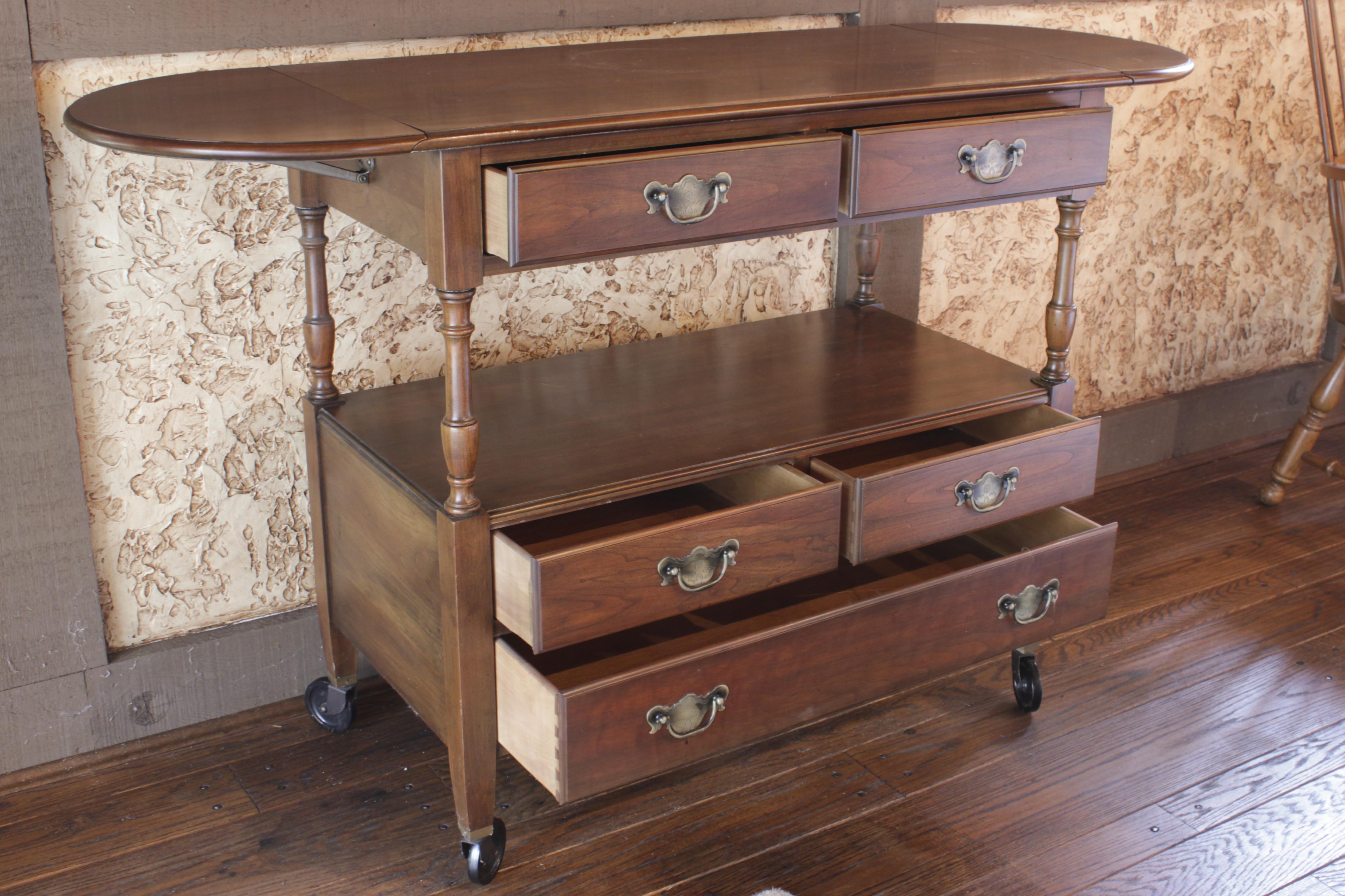 Pennsylvania House Drop Leaf Server