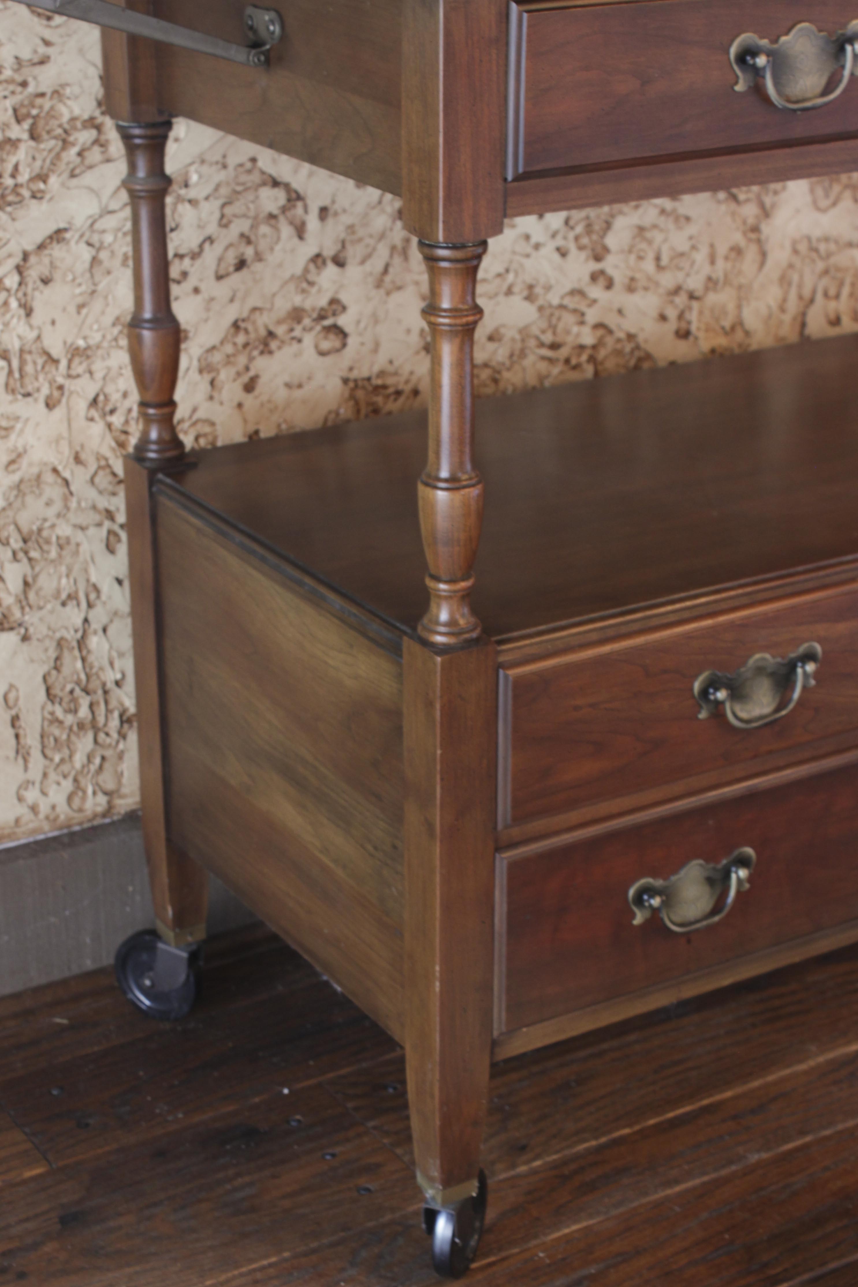 Pennsylvania House Drop Leaf Server