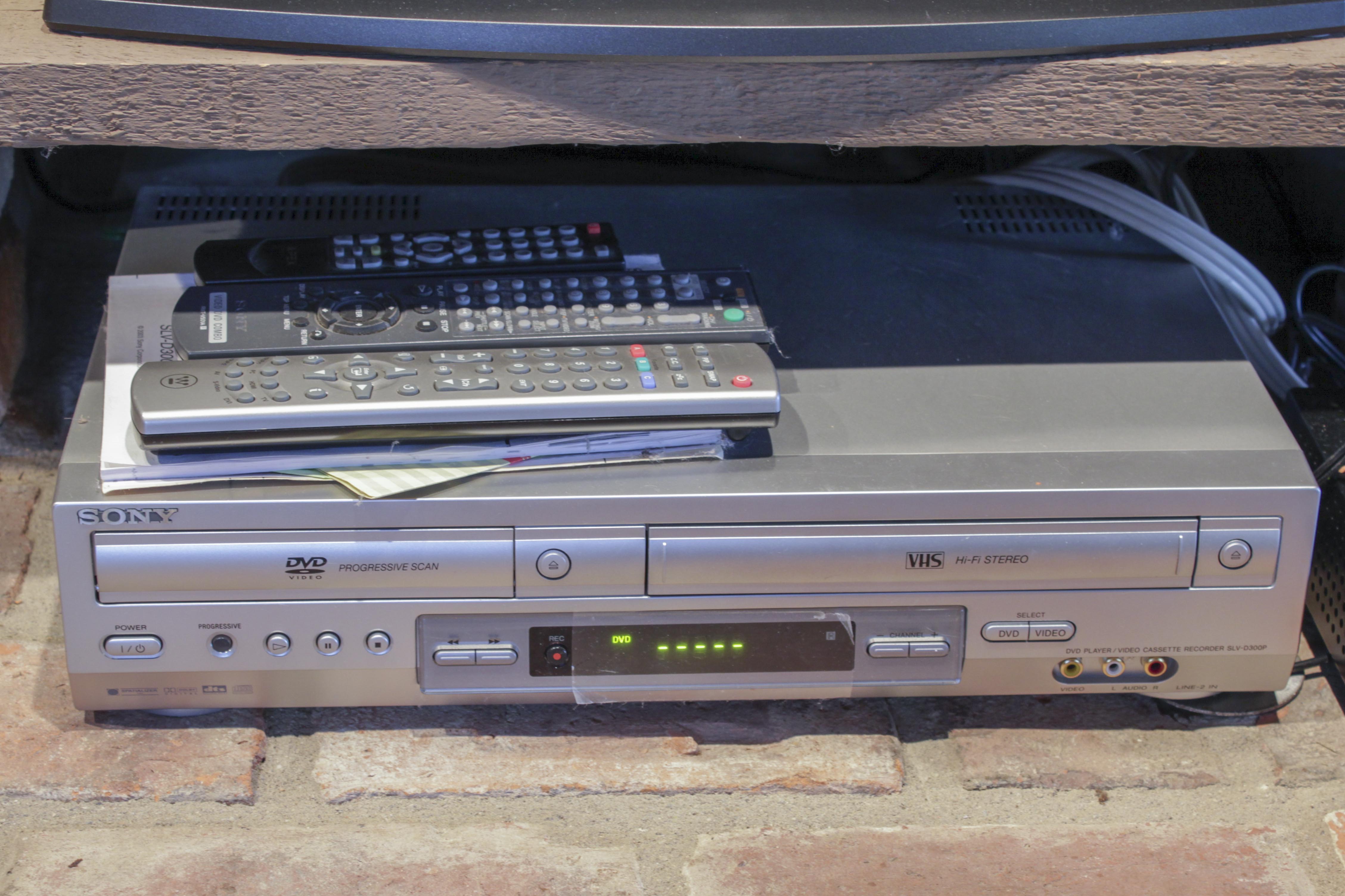 32" Westinghouse Flat-screen TV and Sony DVD/VHS Player