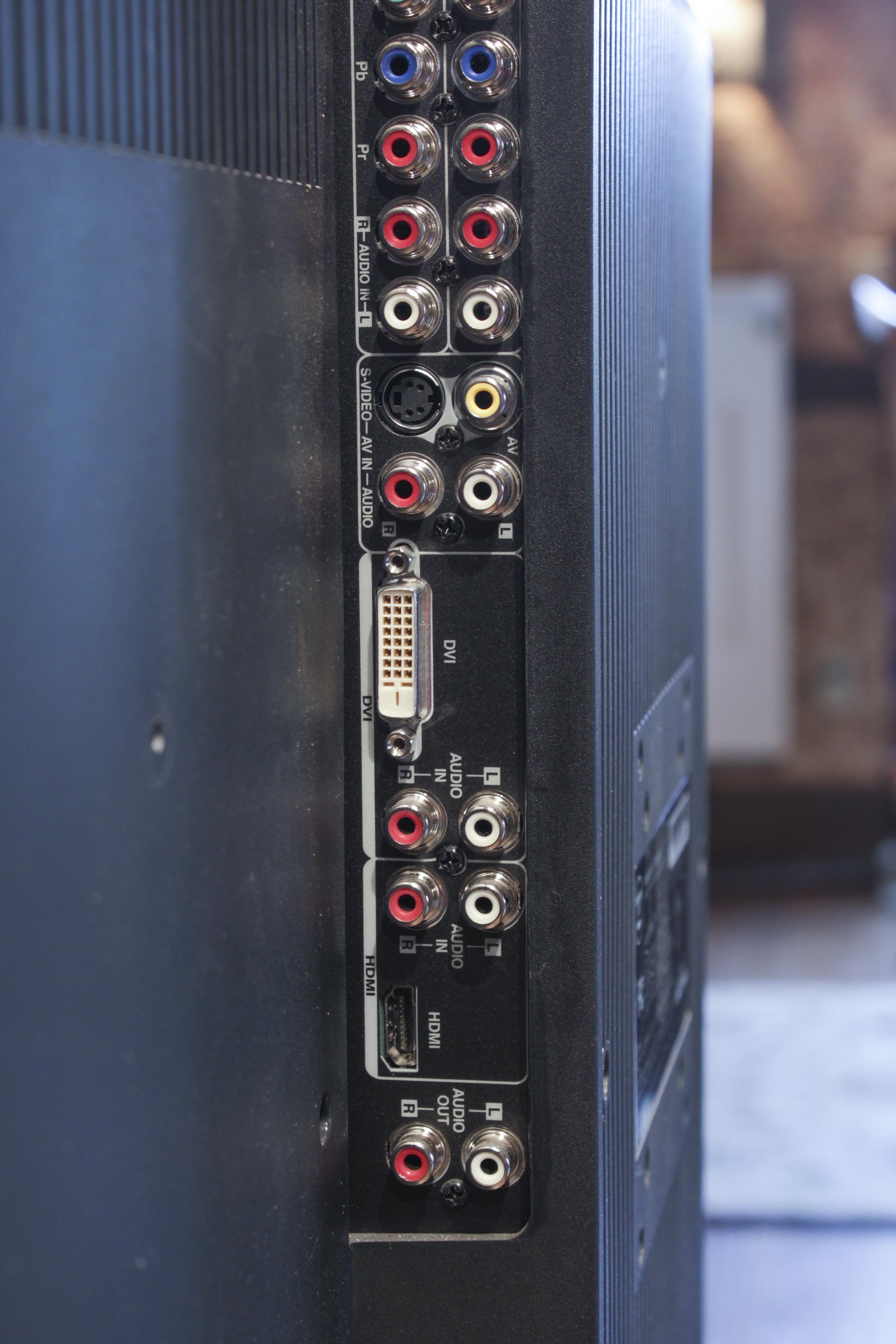 32" Westinghouse Flat-screen TV and Sony DVD/VHS Player