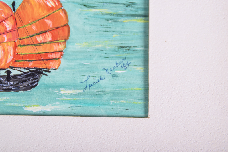 Lucille Neckar Acrylic Painting