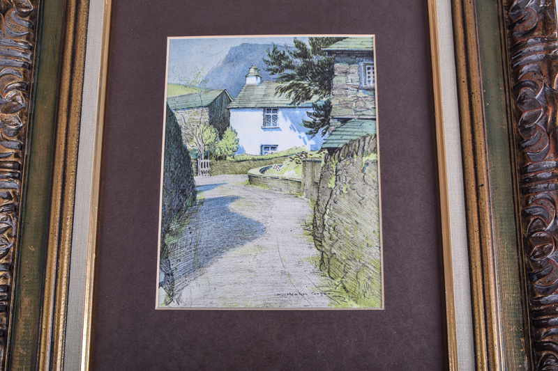 Pencil and Ink Drawing Signed by Heather Cooper