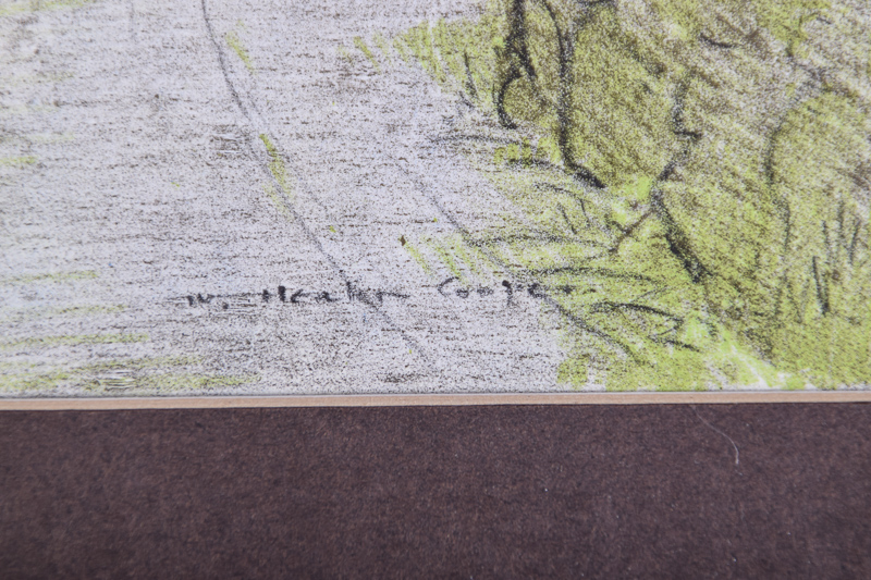 Pencil and Ink Drawing Signed by Heather Cooper