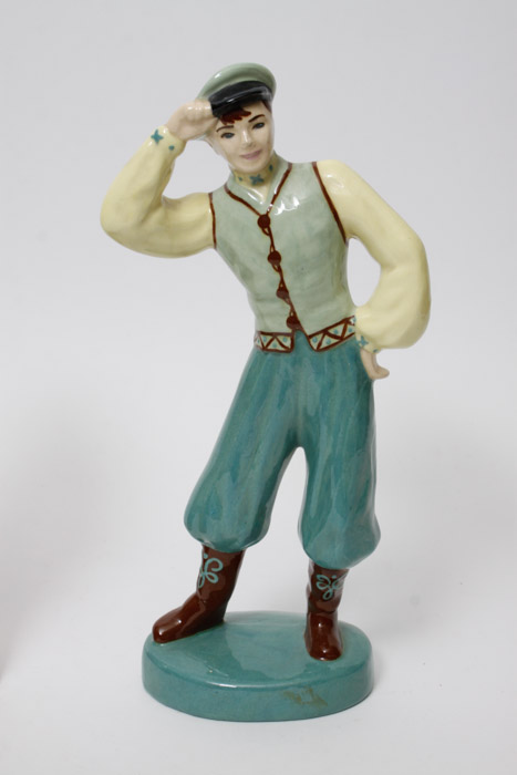 Vintage Figurines by S-Quire Ceramics California by Zaida