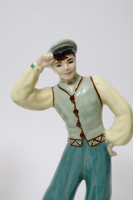 Vintage Figurines by S-Quire Ceramics California by Zaida