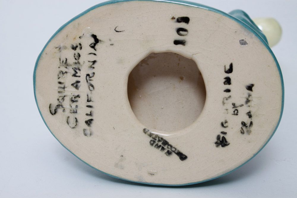 Vintage Figurines by S-Quire Ceramics California by Zaida