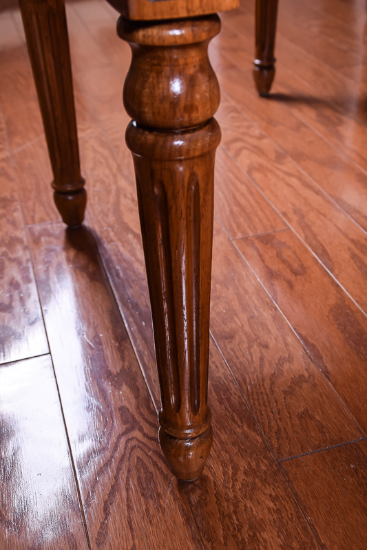 Set of Six Thomasville Cane Back Dining Chairs