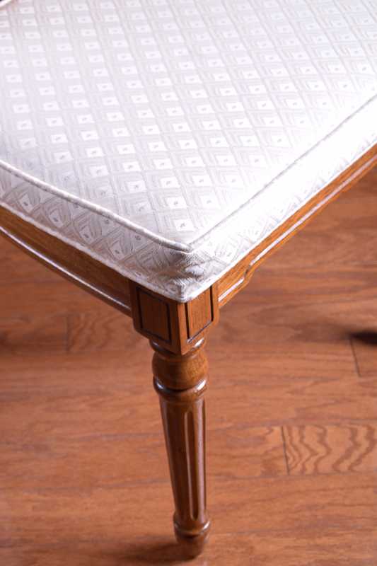 Set of Six Thomasville Cane Back Dining Chairs