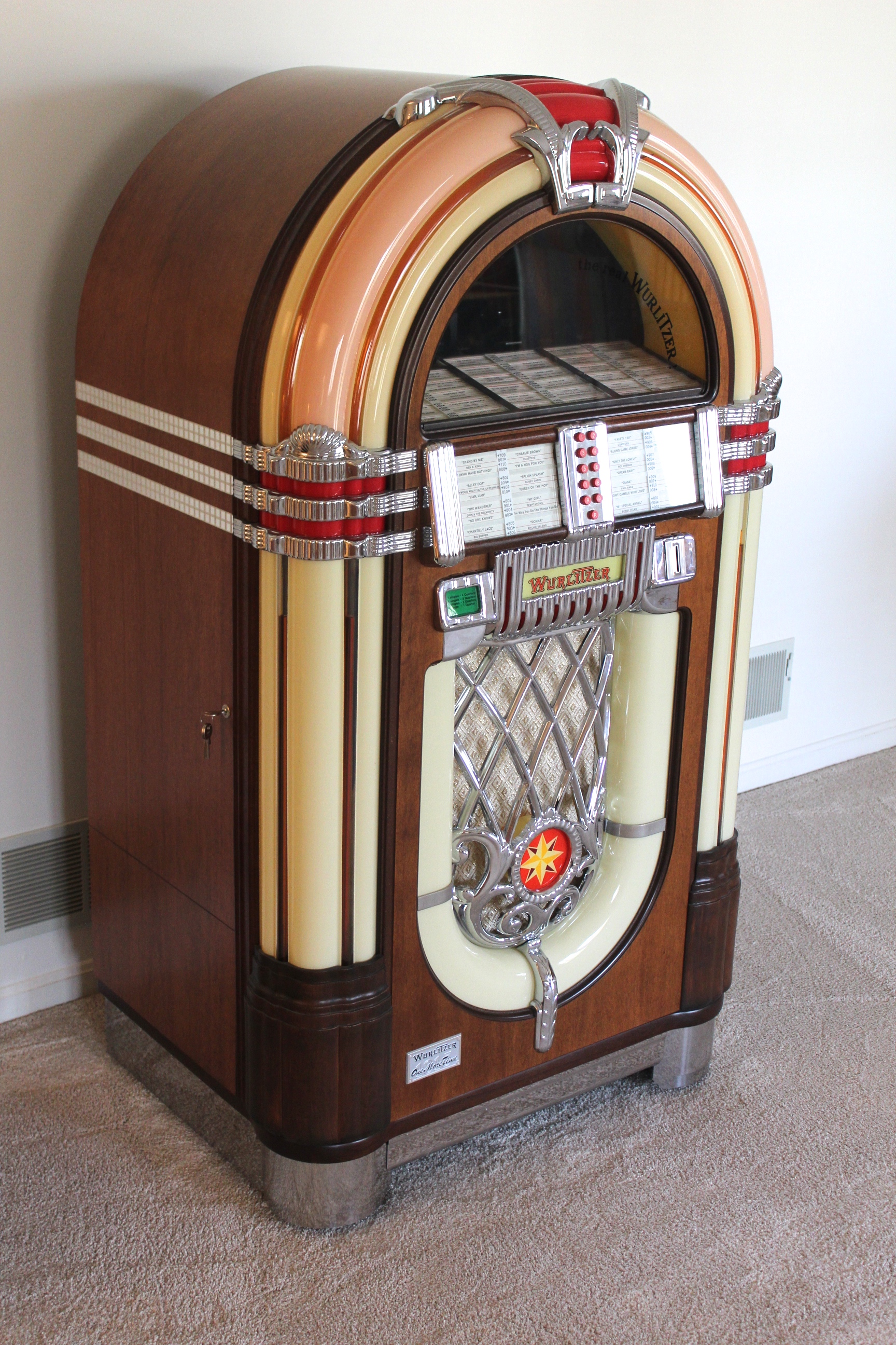 Reproduction 1946 Wurlitzer Model 1015 "One More Time" Jukebox