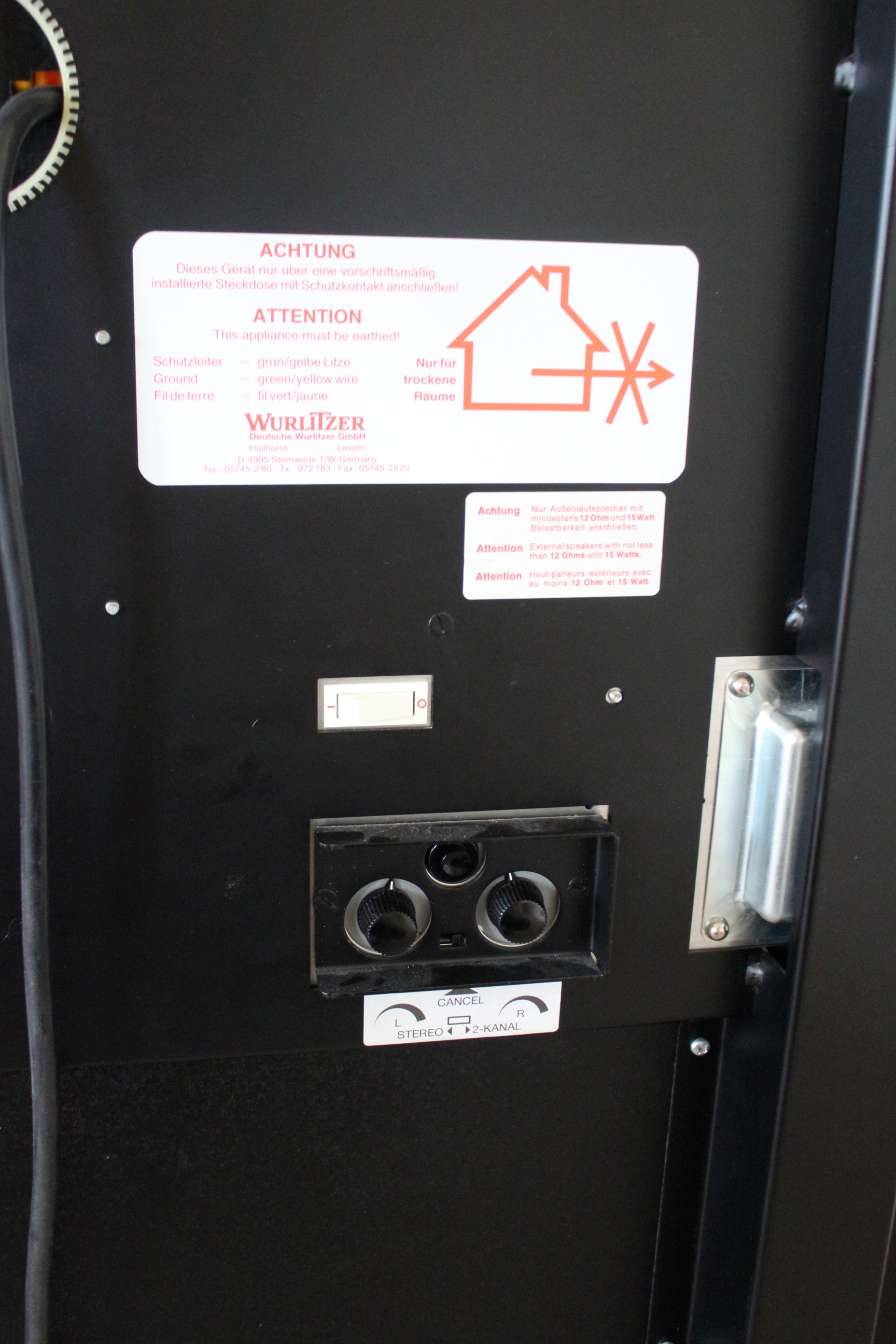 Reproduction 1946 Wurlitzer Model 1015 "One More Time" Jukebox