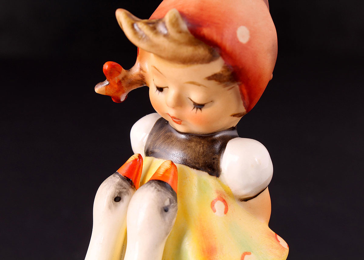 Goebel Hummel "Goose Girl" 47 3/8 TMK-5